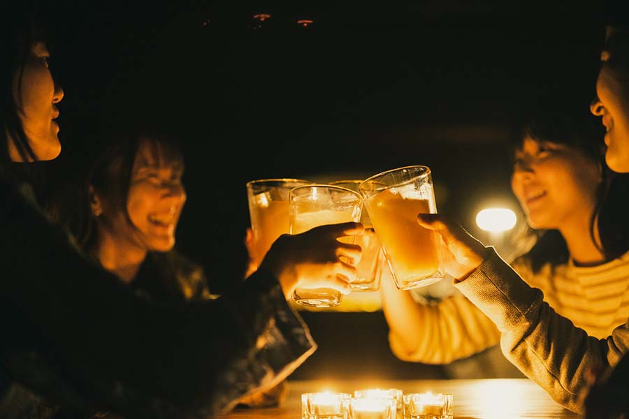 FREE BAR ＆ ウェルカムドリンク